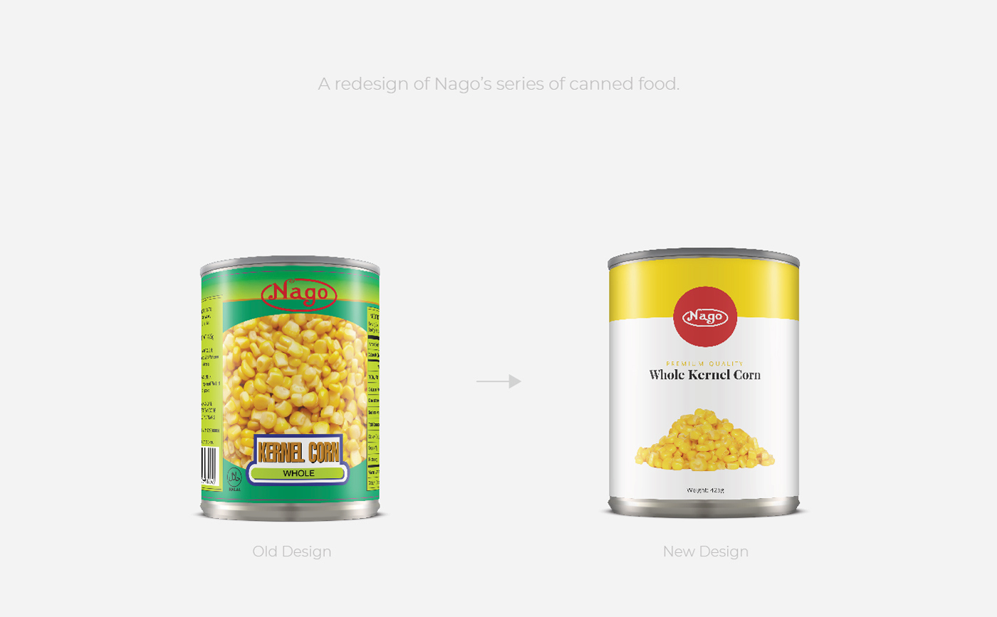 corn canned food packaging mockup